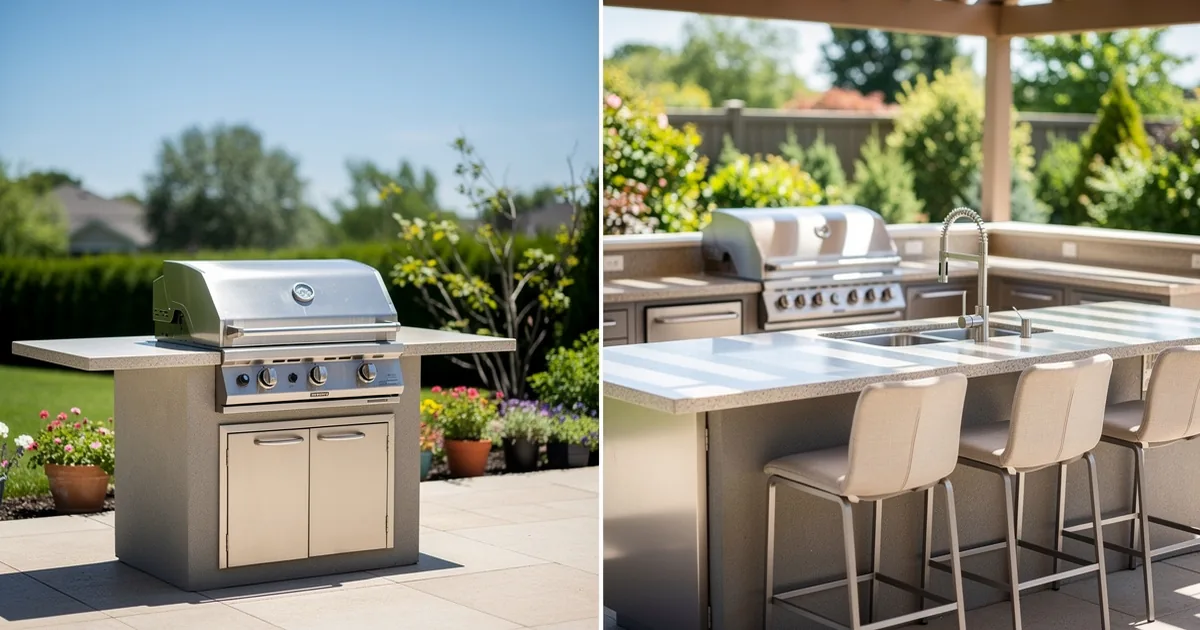 Grill Island vs. Full Outdoor Kitchen: Which Fits Your Budget and Yard?
