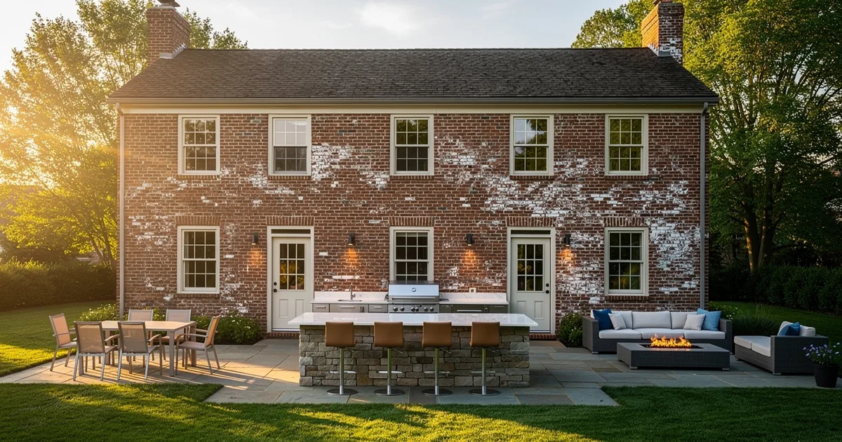 Adding an Outdoor Kitchen to an Older Independence Home